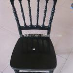black resin napoleon chair