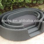 aluminum frame poly rattan dog/cat bed