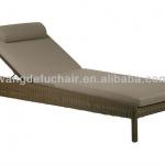 Wicker furniture outdoor daybed sun chair WJK-D-313