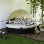 Outdoor Garden Furniture Sectional Rattan Daybed FCO-019B