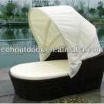 patio rattan sunbed