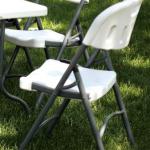 outdoor plastic folding chair/banqet chair