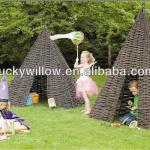 wicker furniture game for children factory supply wicker basket