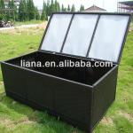 Hot sale made in China outdoor furniture garden rattan cushion box