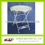 Antique Nesting outdoor metal table/vibrater laboratory table-metal table NA88A005