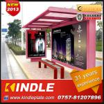 Kindle custom-made bus station shelter easy installation