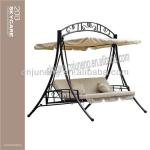 2013 new style bench with canopy swing chaie made in zhejiang