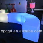 wholesale event rental outdoor acrylic led illuminated bench(gr-pl13)