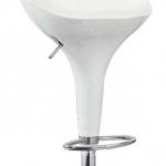 White Abs Bar Stool ZM-25