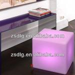 Modern led cube chair for bar