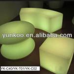 LED cube stool