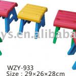 plastic folding children bench
