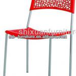 Red Stackable Plastic Chair