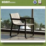 Aluminum frame outdoor plastic chair price-HLPDS118