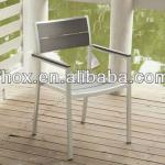 Hotsale durable outdoor beach chair/plastic wood outdoor garden chair/polywood outdoor chair