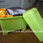 PP plastic Multifunction storage chair-FS012S