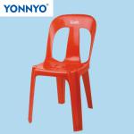 2013 hot sales outdoor plastic chair without arm rest