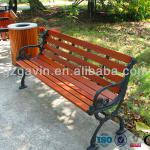 Metal garden furniture sholesale outdoor backyard wood bench seat-B-098