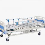 Medical hospital bed with braking wheel / Manual type RC-007--4666