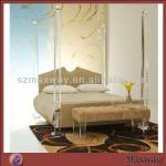 Modern Unique Elegant Transparent Acrylic Bed-MW-FNE-016