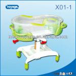 New Product X01-1 hospital round crib new born baby bed