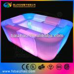 pu bed with lighted headboard