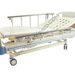 Electric hospital bed with three functions for intensive care.