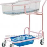 HH/BC-164-B Infant Trolley, Infant Cart, hospital infant care crib bed