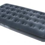 2012 pvc inflatable bed/airbed/top flocked airbed/pump built-in airbed-DB