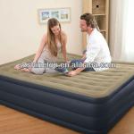 intex wave shape inflatable easy bed with built in pump