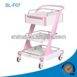 Deluxe steps&#39;s nursing trolley(SL-F07)