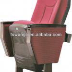 (Auditorium chairs factory)Plastic Auditorium chairs with sound insulation for school or theater-T-C01