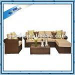 2012 Top quality PE rattan modern royal furniture sofa set-WMA001