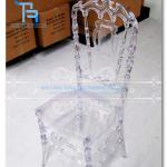 clear plastic royal wedding chair