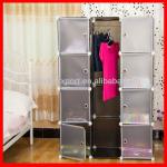 Convenient DIY bedroom wardrobe/PP wardrobe-SK-Y002