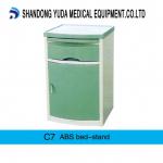 CE ISO approved ABS bedside table hospital funiture
