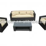 rattan furniture rattan sofa with aluminum frame-CH-W058