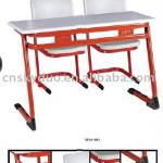 double school desk andchair , school furniture