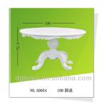 plastic round table for garden and swimming pool |plastic table garden sets-A0054