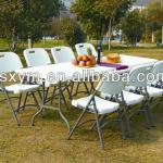 Plastic Table And Chair With Competitive Price XYM-T103