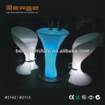 LED Furniture for High LED bar table