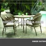 New design 4pieced table and chair patio furniture