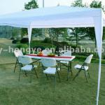 modern white plastic folded dining table and chair(HDPE,portable and hot sale)