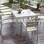 Discount outdoor furnitures non wood dining set