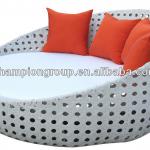 modern round rattan daybed furniture