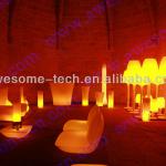 illuminated LED sofa outdoor furniture