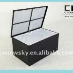 2013garden storage box rattan patio furniture