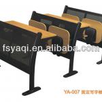 Metal frame school furniture student chair(YA-007)