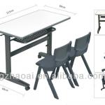 A-12309 Double Seats Cheap School Desk And Chair-A-12310