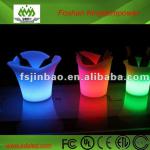 Waterproof plastic LED rechargeable beer wine bucket